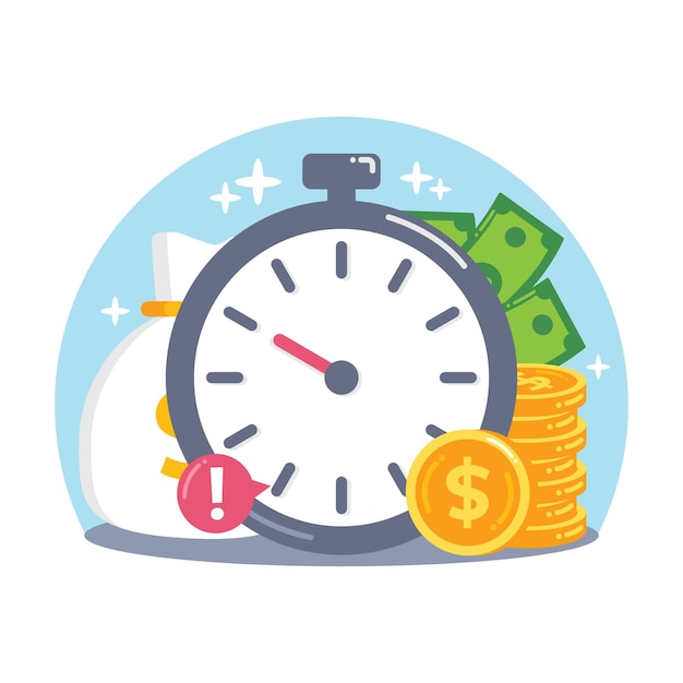 時間はお金のコンセプトです