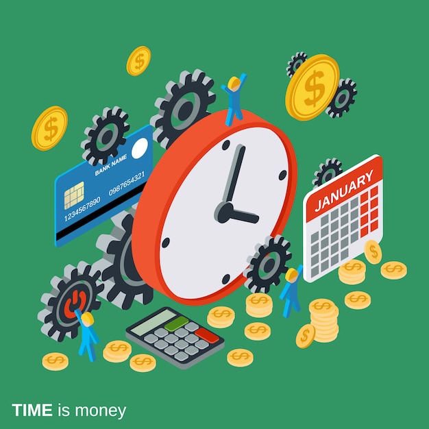 Time is money, management, business planning 