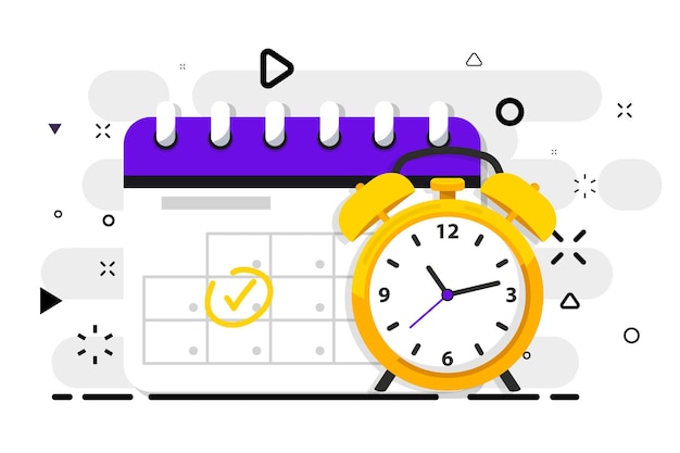 Premium Vector  Daylight saving time march 12 2023 concept clock