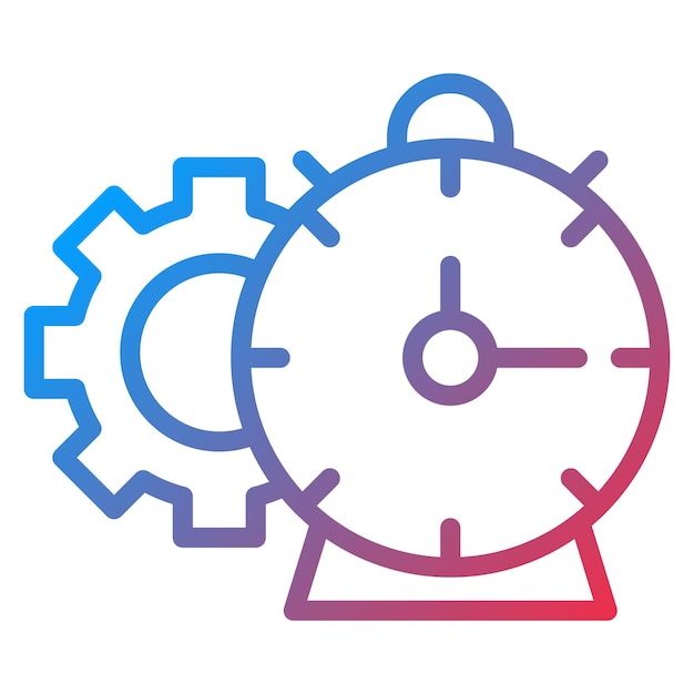 Time Management icon vector image Can be used for Crowdfunding