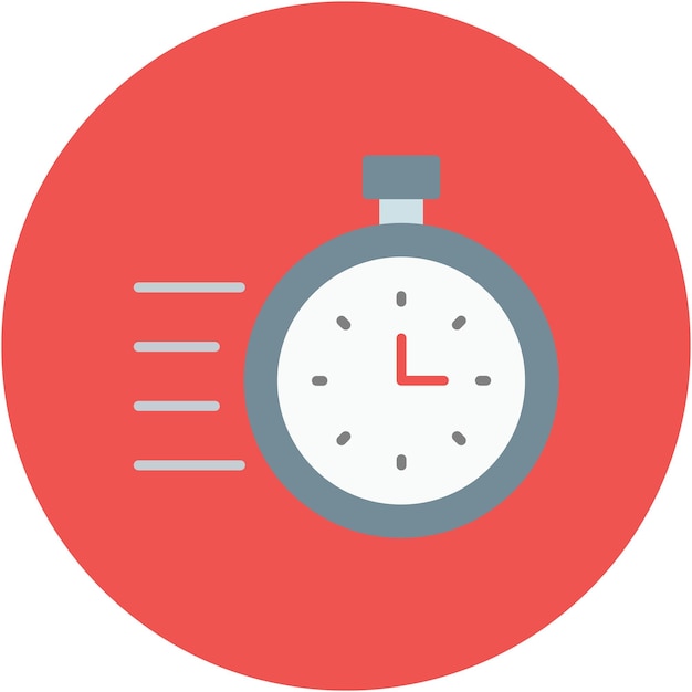 Time Management Vector Illustration Style