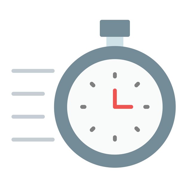 Time Management Vector Illustration Style