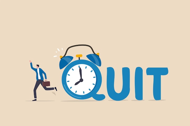 the word "quit" is it time to quit your day job?