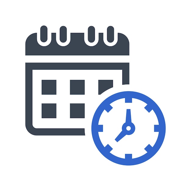 Time schedule icon