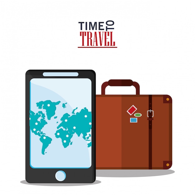 Time to travel vacations design