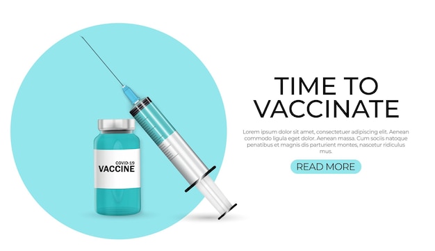 Time to vaccinate 2021  .Coronavirus vaccination  .