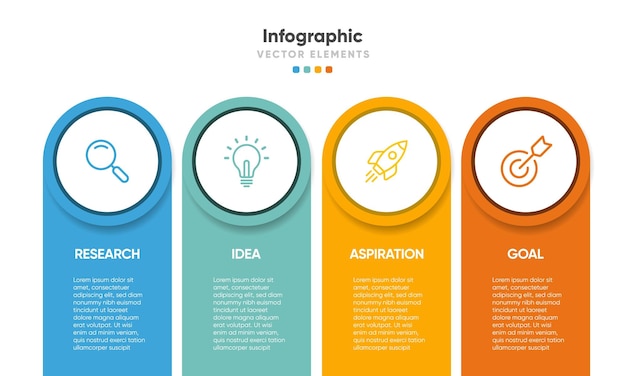 Vettore timeline 3 4 5 6 opzioni infografica per presentazioni flusso di lavoro diagramma di processo rapporto diagramma di flusso