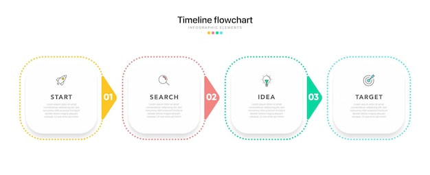 timeline 5 6 options infographic for presentations workflow process diagram flow chart report