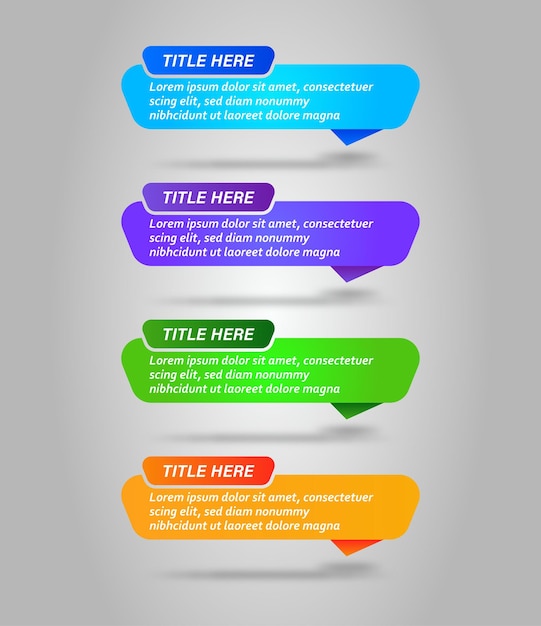 Timeline infographic design with options 4 elements scheme diagram templates