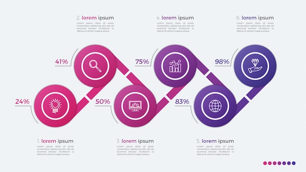 Timeline infographic