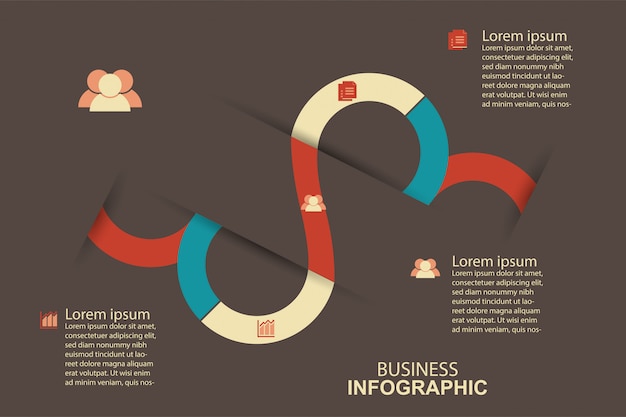 Vector timeline infographics design vector and marketing icons