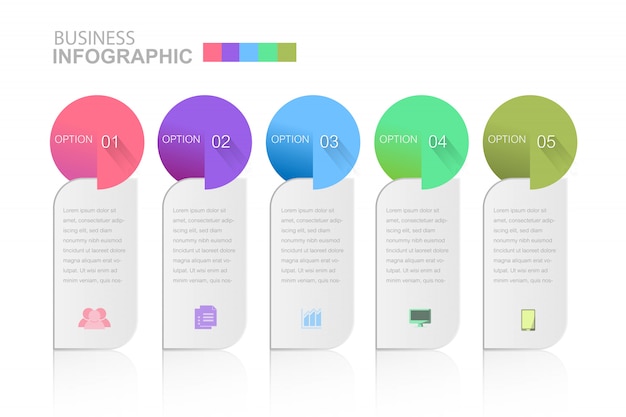 Timeline infographics design vector and marketing icons