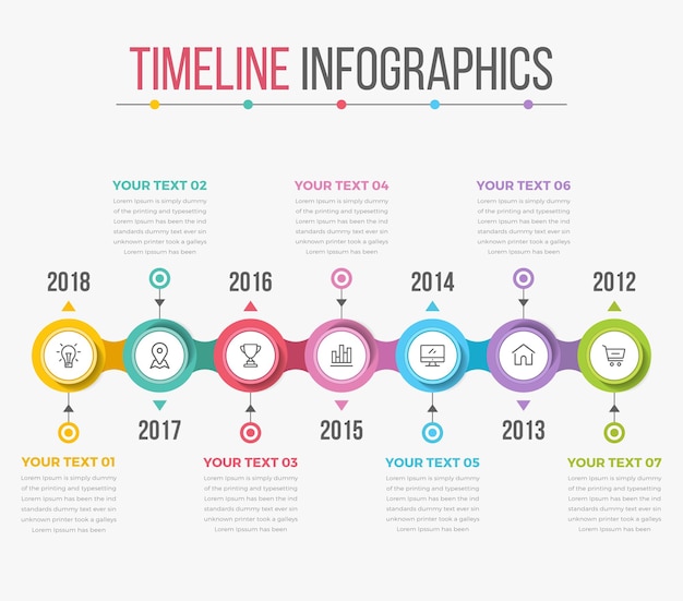 Хронология инфографика