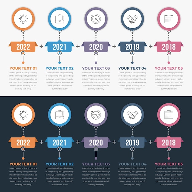 Хронология инфографика