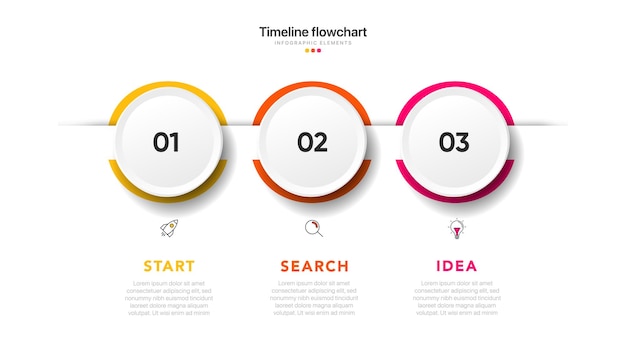 timeline options infographic for presentations workflow process diagram flow chart report