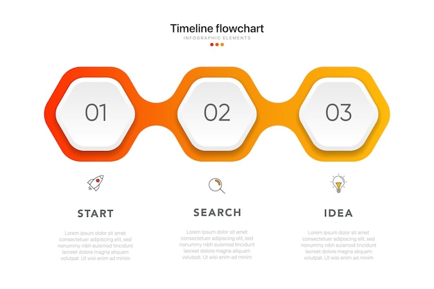 timeline options infographic for presentations workflow process diagram flow chart report