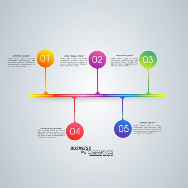 Timeline template voor het bedrijfsleven