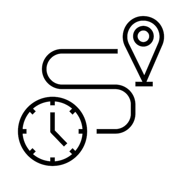 timeline vector icon