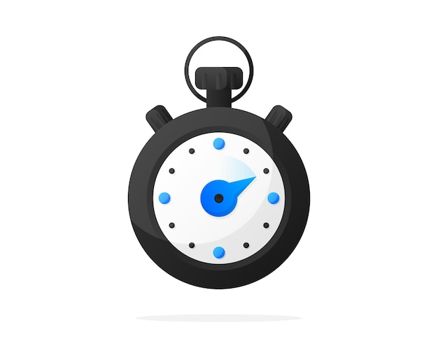 Timer Clock and Stopwatch Countdown timer symbol icon Label cooking symbols Fast time stop watch