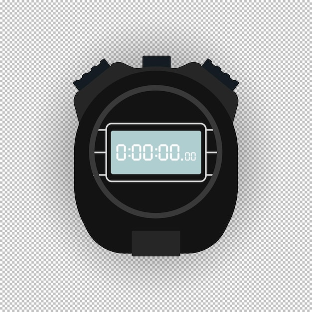 Timer icoon geïsoleerd vector element stopwatch icoon