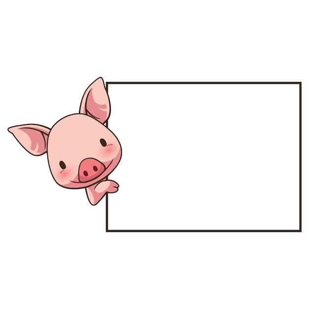 Tiny Piggy sign board