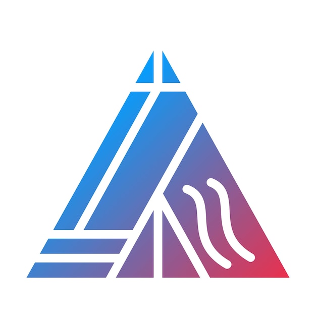Vector tipi icon style