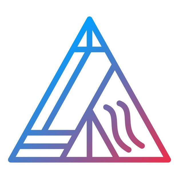 Vector tipi icon style