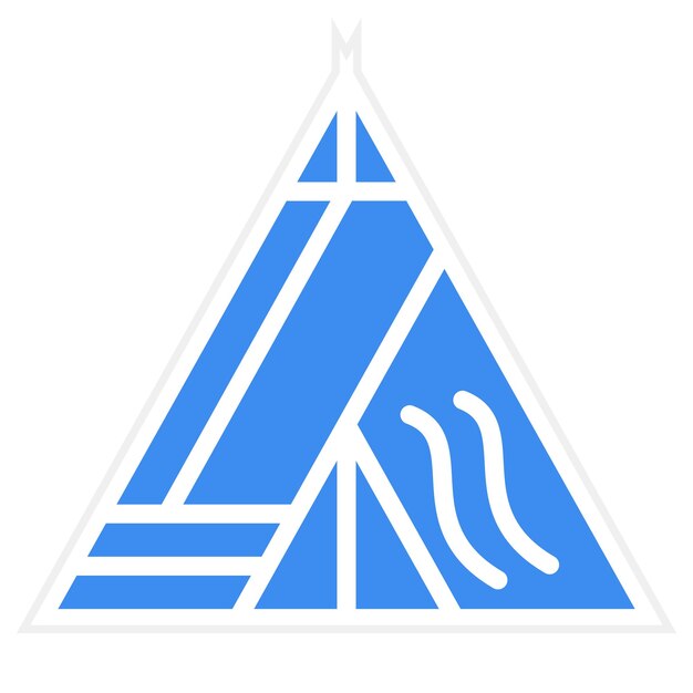 Vector tipi icon style