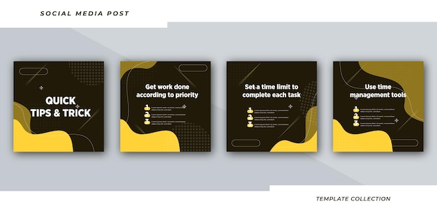 tips instagram template