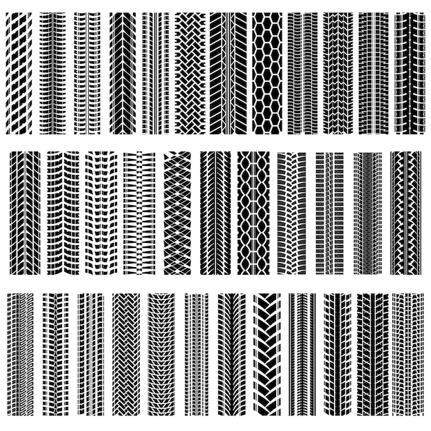 Tire track set