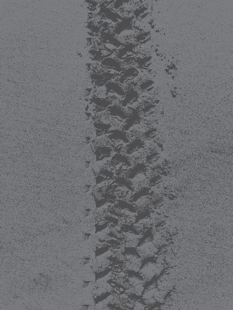 Tire Track Vector Background