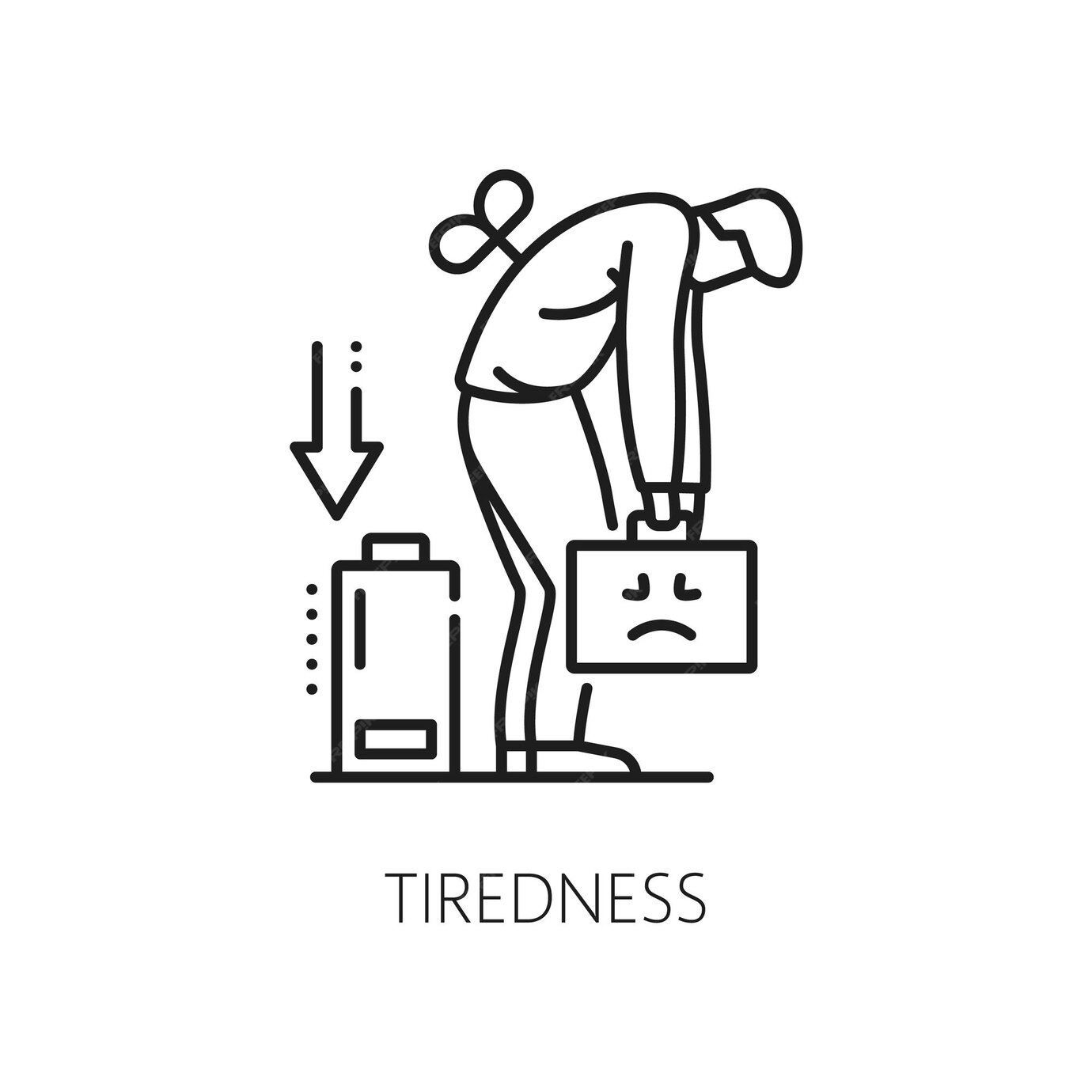 Premium Vector Tiredness Icon Of Anemia Symptom Physical Disease premium-vector-tiredness-icon-of-anemia-symptom-physical-disease