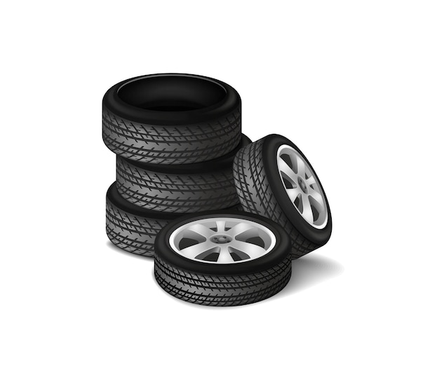 Tires seasonal complete set