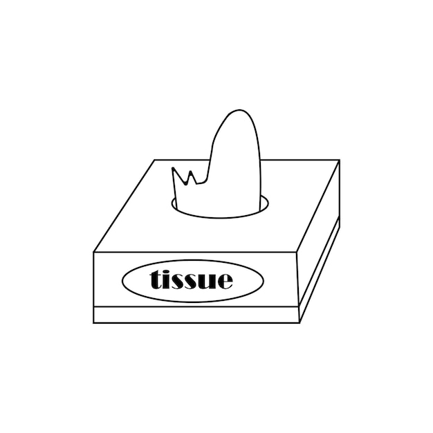 Tissue box icon