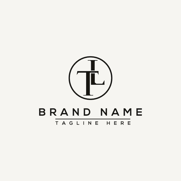 TL Logo Design Template Vector Graphic Branding Element