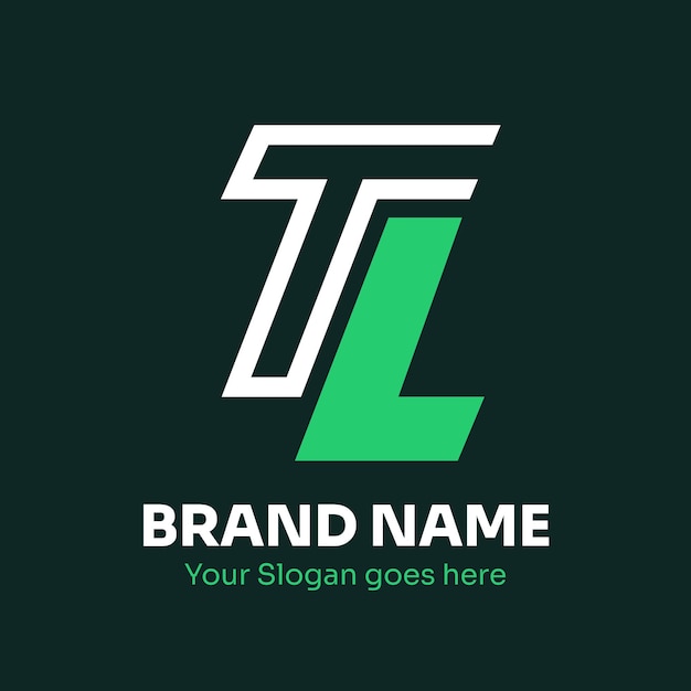 TL logo initial template