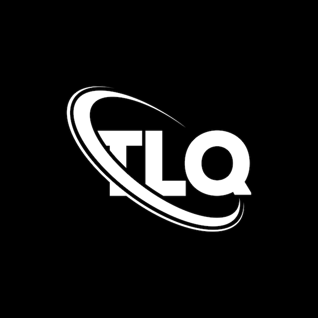 TLQ 로고, TLQ 글자, TLQ 문자 로고 디자인, TLQ 이니셜, 원과 대문자 모노그램 로고, 기술 비즈니스 및 부동산 브랜드를 위한 TLQ 타이포그래피