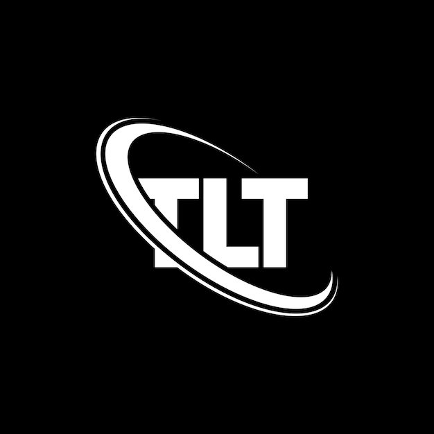 Vector tlt logo tlt letter tlt letter logo design initials tlt logo linked with circle and uppercase monogram logo tlt typography for technology business and real estate brand