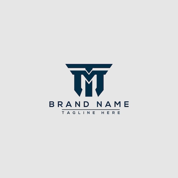 TM Logo Design Template Vector Graphic Branding Element