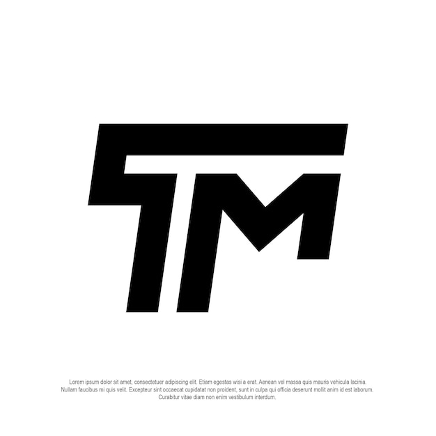 TM monogram logo