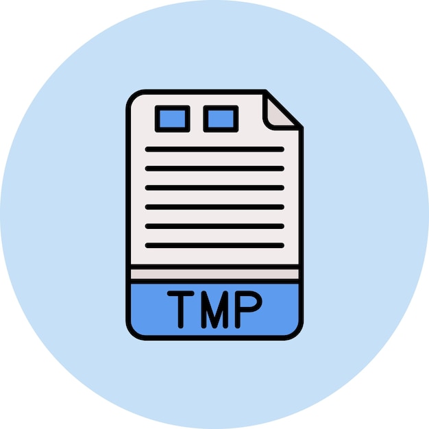 TMP フラットイラスト