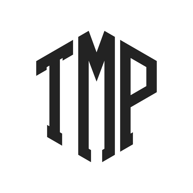 TMP のロゴデザインはTMP のモノグラムで六角形の形を用いたロゴです