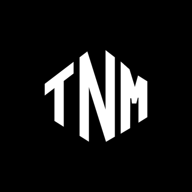 tnm letter logo design with polygon shape tnm polygon and cube shape logo design tnm hexagon vector logo template white and black colors tnm monogram business and real estate logo