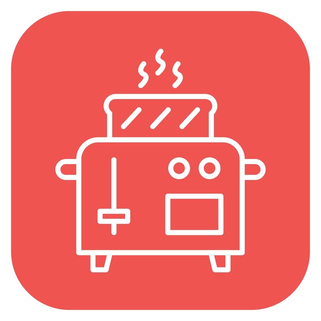 Toaster Vector Illustration