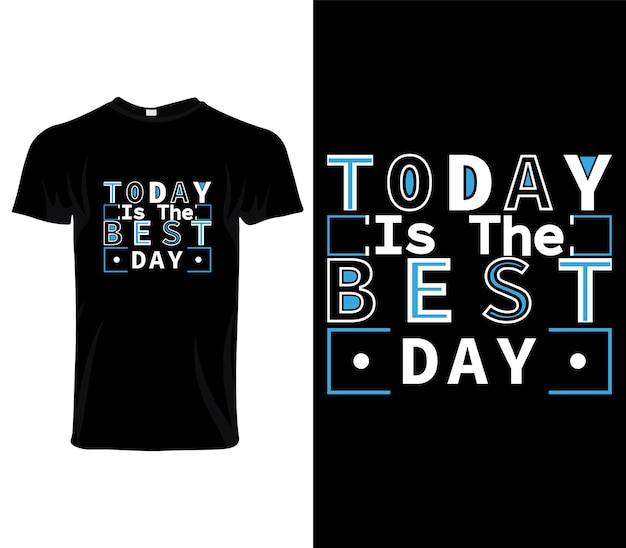 今日は最高の日Tシャツのデザインです