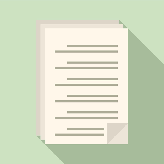 Vector todo list icon flat illustration of todo list vector icon for web design