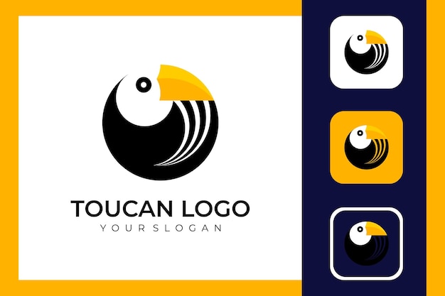 toekan logo ontwerp en pictogrammen