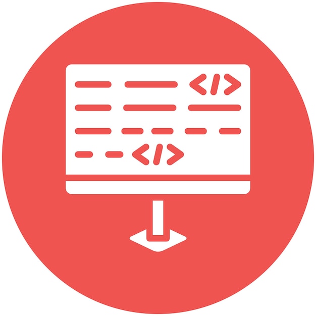 Toepassingscodering vector icoon illustratie van Seo en Web iconset