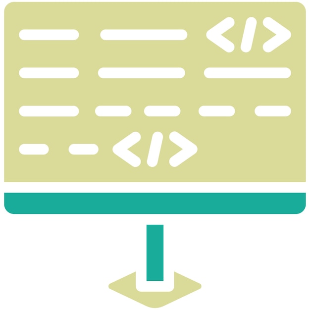Toepassingscodering vector icoon illustratie van Seo en Web iconset