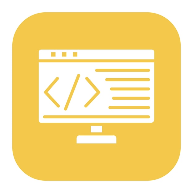 Toepassingscodering Vector illustratie